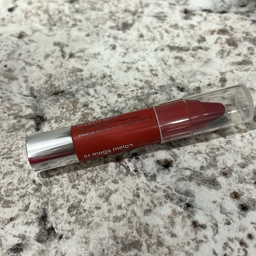 Clinique Chubby Lip In 04 Mega Melon ~NEW~ w/o Box